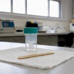 Kit de testare pentru calprotectină fecală pe blatul din baie