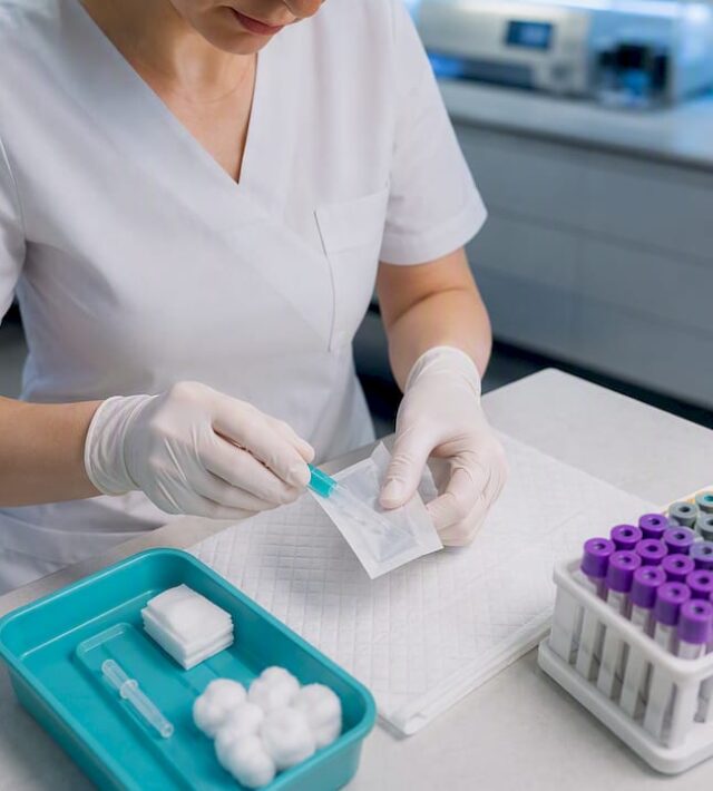 Recoltare de sânge pentru testarea HOMA-IR